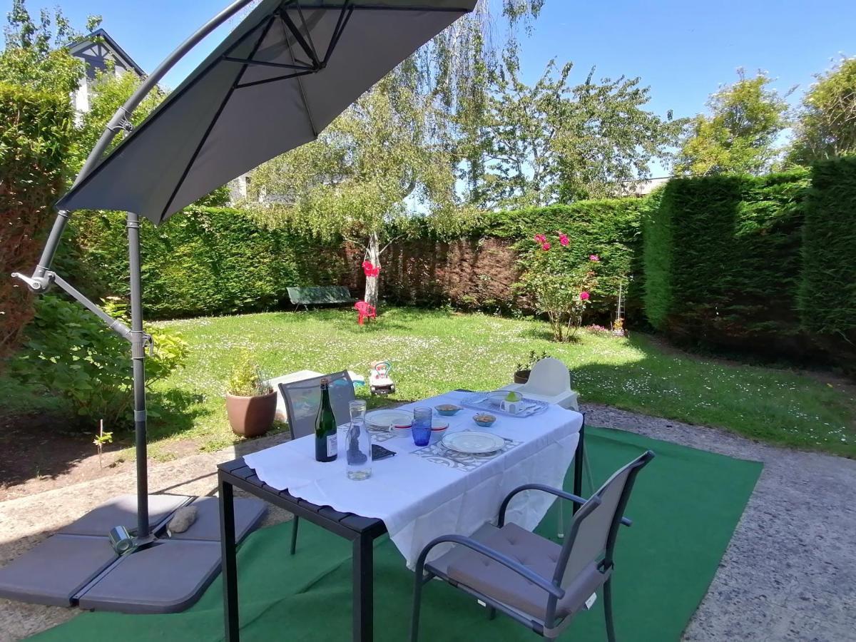 A La "Georgette" Et Son Jardin Avec Parking Apartment Villers-sur-Mer Bagian luar foto